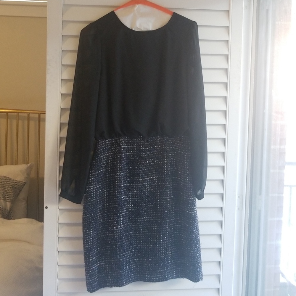 GORG Walter Baker dress w/ knitted skirt